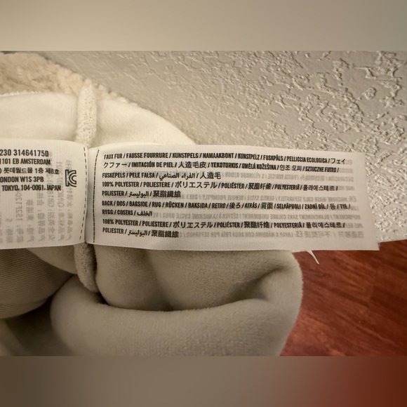 Abercrombie & Fitch Herringbone Bomber Jacket - Picture 7 of 7